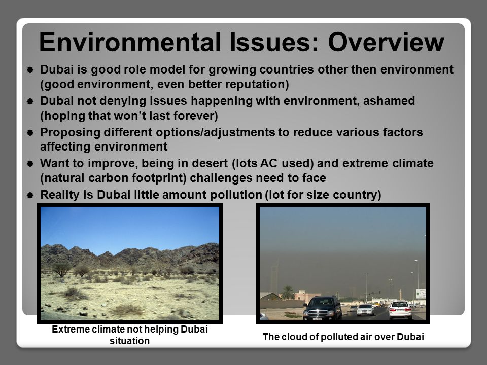 environmental issues powerpoint presentation